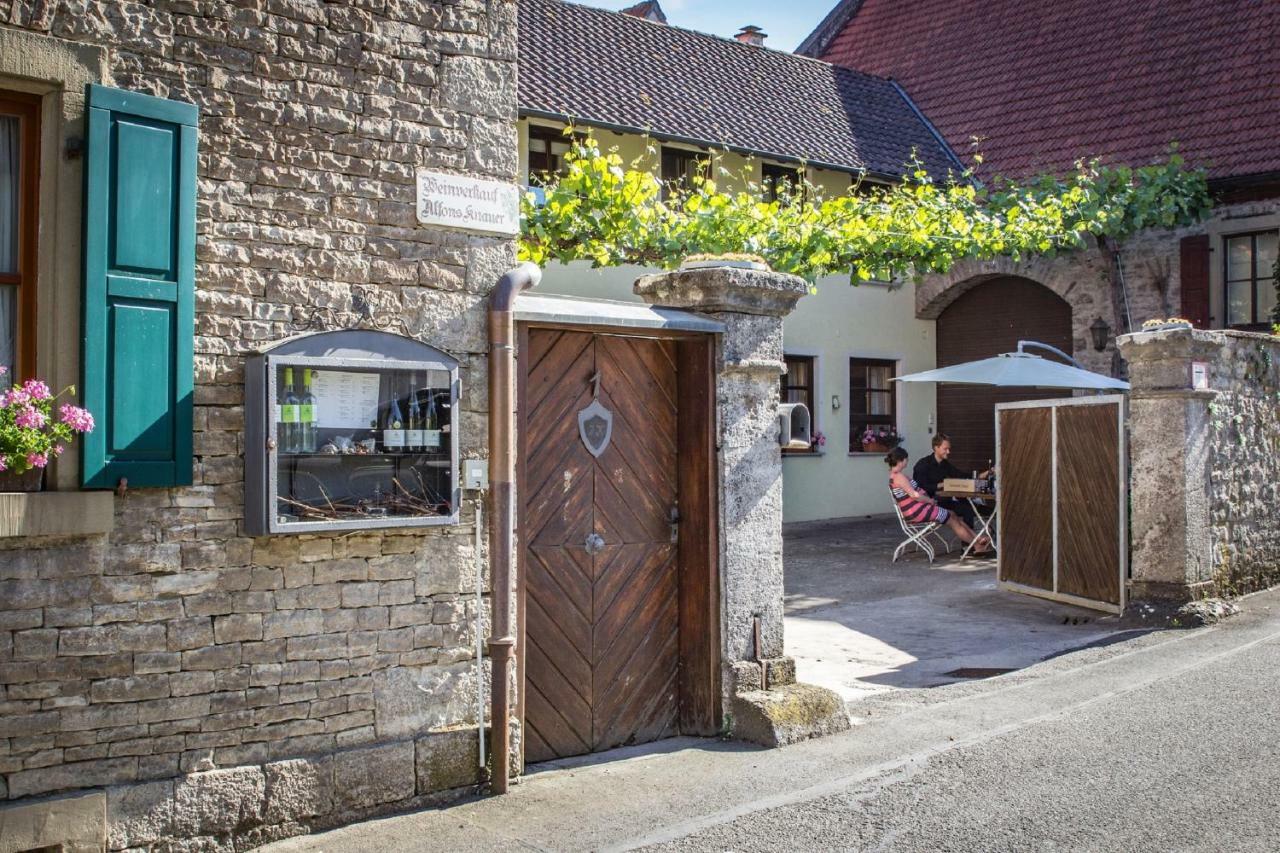 Weingut Knauer Apartment Dettelbach Exterior photo